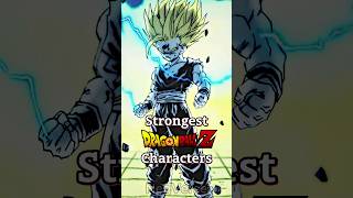 Strongest DBZ Characters #anime #dragonball #goku #manga