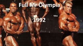 MR OLYMPIA 1992 Full Biography Dorian Yates