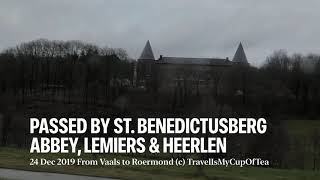 St. Benedictusberg Abbey, Lemiers & Heerlen - driving from Vaals to Roermond, the Netherlands