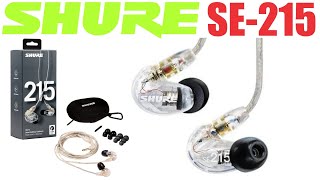 Audífono Shure SE215... Unboxing!