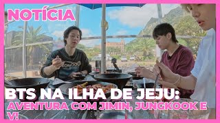 BTS em Jeju: A Surpresa de RM que Deixou Jimin e Jungkook Sem Palavras!