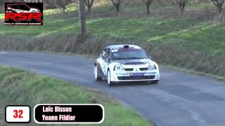 Montage Rallye Monts et Côteaux 2015 Loic Bisson Yoann Fildier Clio S1600 1