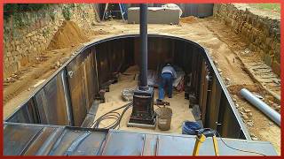 Men Build Secret 2-Room BUNKER Under a House | Start to Finish by @DashingAxe