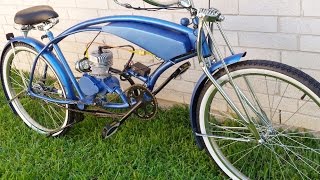 Custom Built Stretch Motorized Cruiser Bicycle