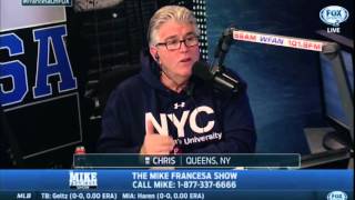 Mike Francesa: Caller asks Mike to predict ARod's night