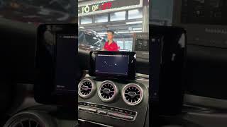 Mercedes C200 lắp Android Box nhà Elliview 🥰 #muoihungauto #shorts