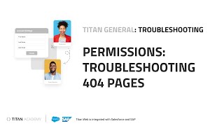 Titan for Salesforce Platform - Permissions: Troubleshooting 404