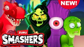 Batty Books | Kids Cartoons! | Zuru | Smashers World | Animated Stories | New Episode 🦖