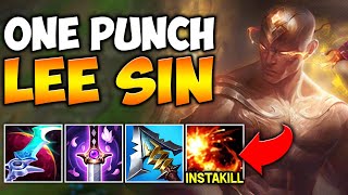 ONE PUNCH LEE SIN IS BACK FOR SEASON 13! (Q+R+Q = INSTANT KILL)