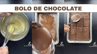 Receita: Bolo Gelado de Chocolate - cozinheiro tommy (TikTok)