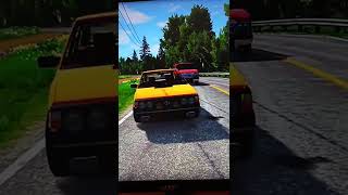 wypadki polonezów w beamNG drive