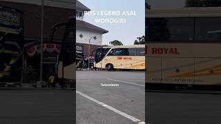 Bus legend gunung mulya asal wonogiri