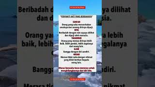 Penyakit Hati Yang Berbahaya #videoshort #motivasi #video