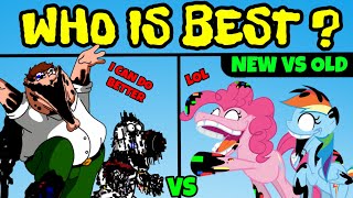 Friday Night Funkin' Pibby Family Guy vs MLP - Rooten Family (OG vs Cover) | Pibby x FNF Mod