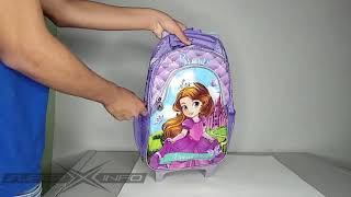 MOCHILA ESCOLAR BRENDA PRINCESA - SUPERXINFO