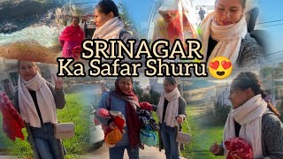 SRINAGAR ka Safar Shuru❤😍//Srinagar Ki Haseen Vadiyan😍😮 #youtube #viral#trending#srinagar #travel