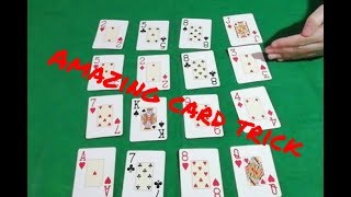 Amazing 16 card trick and tutorial.