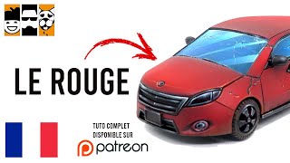 Tutoriel peinture : Traitement du rouge (Voiture rouge / Projet Marvel Crisis Protocol)