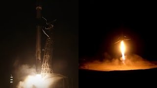 OneWeb 20 launch and Falcon 9 first stage landing