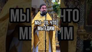 Мы - то, что мы едим. Отец Андрей Ткачёв