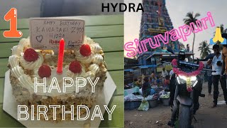 Z900 HYDRA First Birthday Celebration 🎂 | Siruvapuri Murugan 🙏 #z900 #algate23 #kawasaki #trending