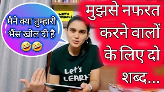 One line for your haters | QNA From Himanshi Singh