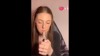 German smoking girl 7