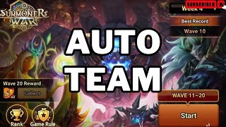 Boss Rush Week 4 Auto Team 1-10 [Summoners War]