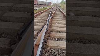 Indian railways track. #shorts #youtubeshorts #railway #indianrailways #railwayengine #railwaytrain