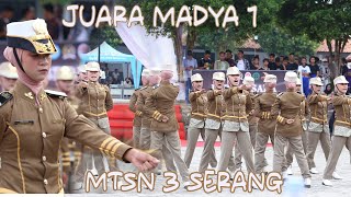 JUARA MADYA 1 SMPN 3 KAB.  SERANG DI LKBB AKSARA 2023