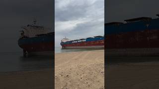 Big Bulk Carrier Ship Beached 🥵⚓️🛳️🔥 #bigship #cargocarrier #ship #viralshorts #shorts #ytshorts