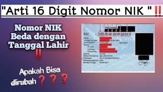 Merubah No NIK ‼️|| Rahasia 16 Digit No NIk⁉️