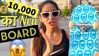 Had to buy a brand new Skateboard 🛹| Skateboarding Stunts and Falls | USA Vlogs in Hindi