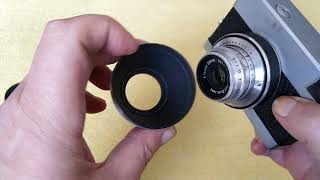 Werra 1, unboxing, 35mm zone focus camera