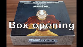 Weiß Schwarz -  Avatar The Last Airbender Display Opening