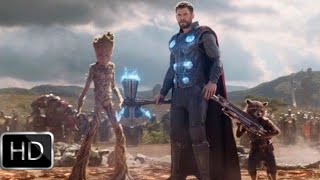 Thor chegando em Wakanda | HD dublado | Vingadores : Guerra infinita