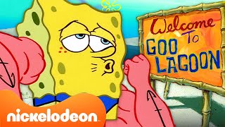 Губка Боб | Губка Боб на пляже 45 минут подряд! 🏖️ | @SpongeBobOfficial | Nickelodeon Cyrillic