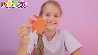 Fold cute animals out of paper