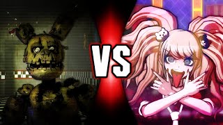 Fan Made Death Battle Trailer: Springtrap VS Junko Enoshima (Five Nights at Freddy's VS Danganronpa)