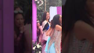 Shrinkhala Khatiwada Dancing in Gaurav Pahari and Sreani Khatiwada wedding #shorts