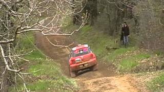 18 Joel Chopin and Bruno Lagardere in the Rally du Labourd