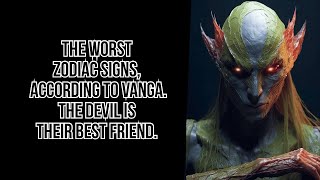 THE WORST ZODIAC SIGNS, ACCORDING TO VANGA. The devil is their best friend.