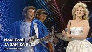 Novi Fosili - Ja sam za ples (Eurovision Yugoslavia 1987) FULL HD UPSCALED