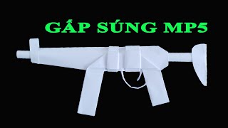 Gấp Súng MP5 | Cách Làm Súng Mp5  (Free Fire)  Bằng Giấy | Origami FF