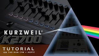 Kurzweil K2700 Tutorial: Pink Floyd's - 'On the Run' Arp