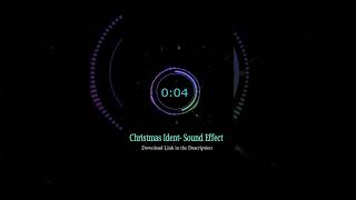 Christmas Ident | Sound Effect #shorts