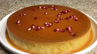 RECETA FLAN DE CALABAZA CREMOSITO Y SABROSO