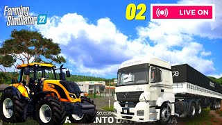 Live Farming Simulator 22 Multiplayer Plantação de Milho e Criação de Galinhas 2 Fazendas