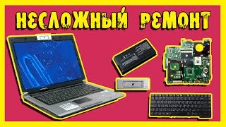 Несложный ремонт ноутбука Asus F5R.