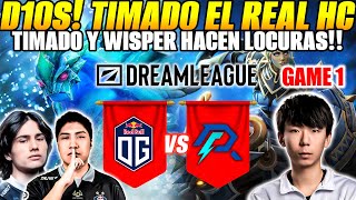 TIMADO hace de LAS SUYAS😲OG vs AZURE RAY[Game 1] DreamLeague Season 22 - Group Stage 1